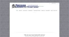 Desktop Screenshot of precision-locksmith.com